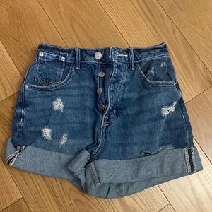 Denim pimkie shorts- fits size xs